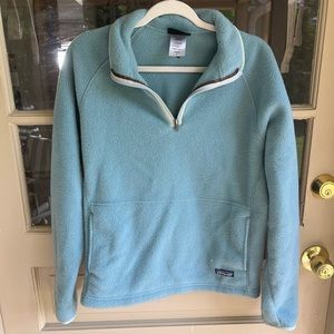 Patagonia Synchilla polyester pull over zip